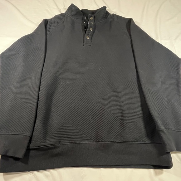 Goodfellow & Co Men's Charcoal Zip Up Sweater - Picture 1 of 7